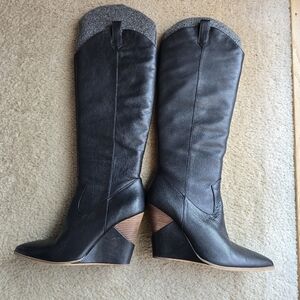 Jessica Simpson Havrie Leather Boots